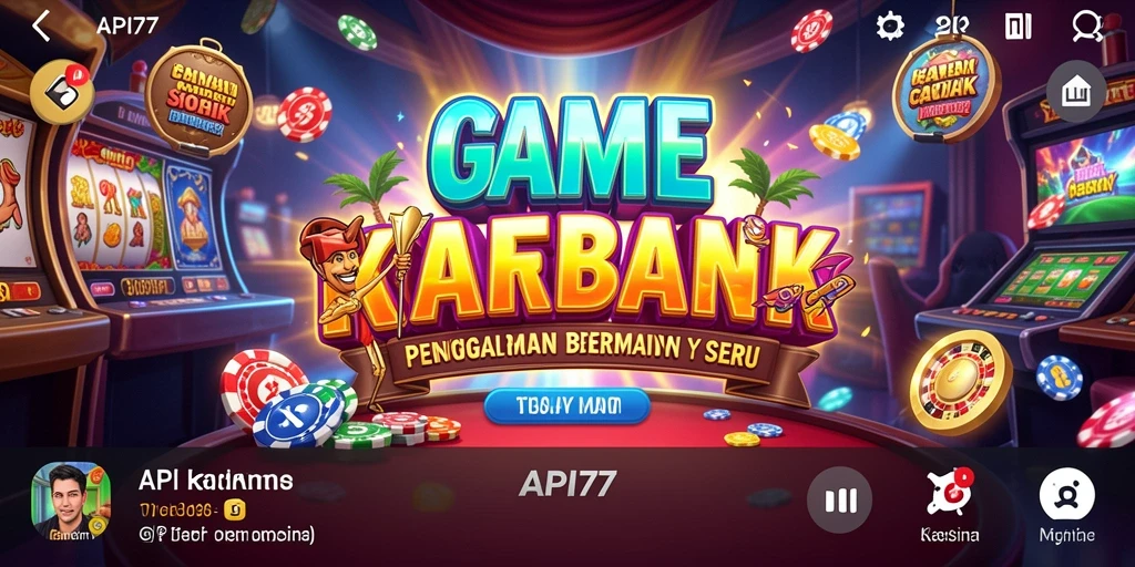 Screenshot gameplay API77 yang menampilkan keseruan permainan Kasino.