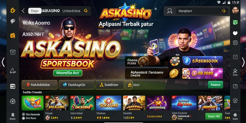 Tangkapan layar utama dari gameplay Sportsbook di ASKASINO.