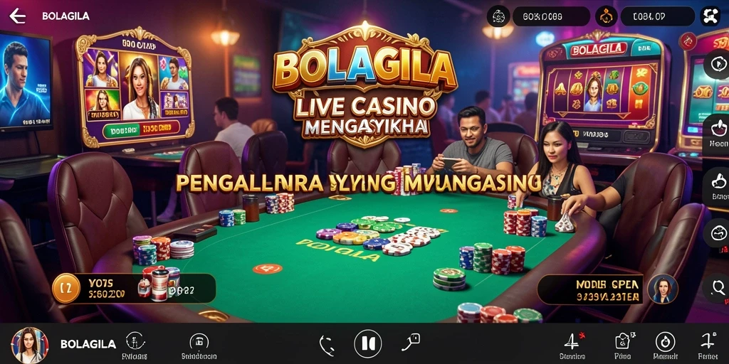 Tampilan menarik dari gameplay BOLAGILA yang mendebarkan.