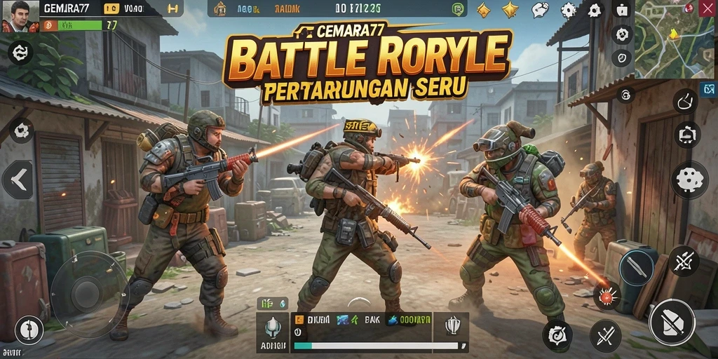Tampilan menarik dari pertarungan intens di CEMARA77.