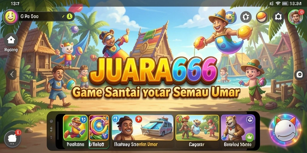 Gambar tampilan gameplay yang menarik dan santai dari JUARA666.