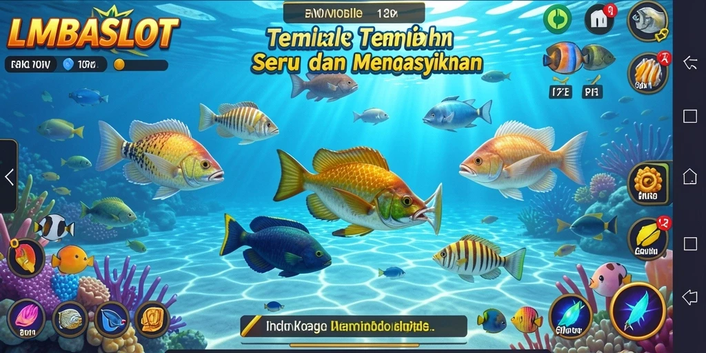 Tampilan gameplay LMBASLOT yang seru dan menantang.