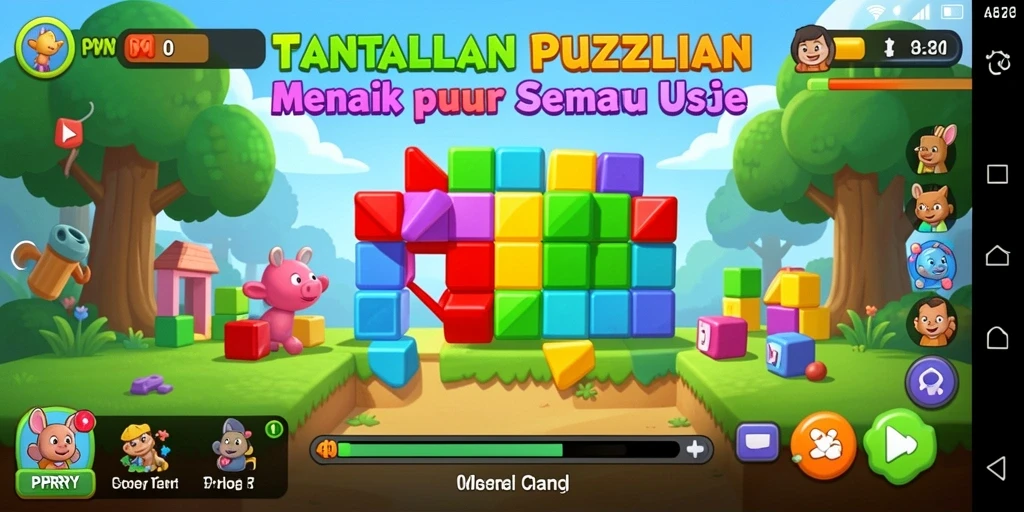 Screenshot utama PPRRYY menampilkan gameplay menantang dan seru.