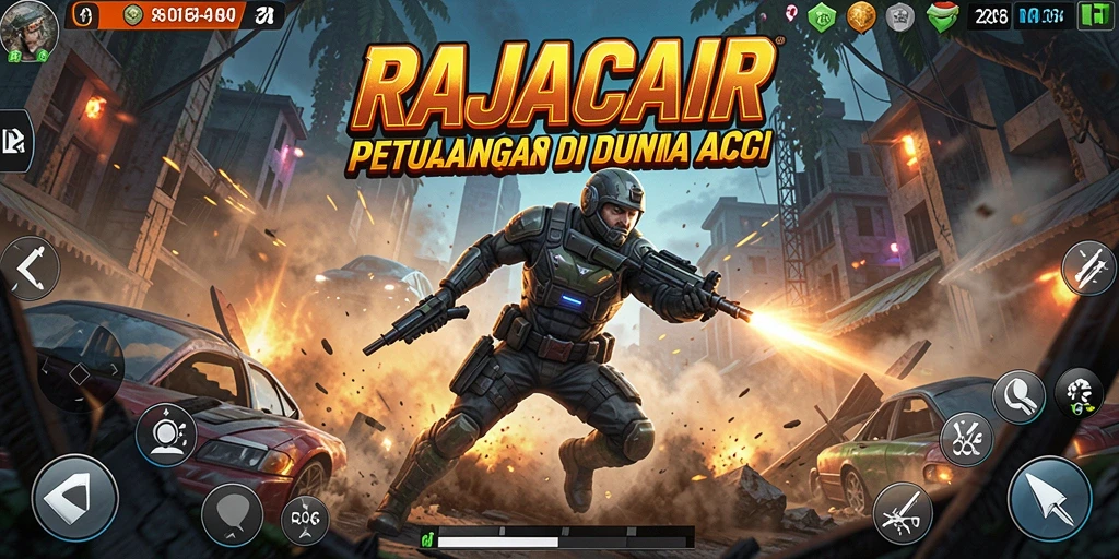 Screenshot gameplay RAJACAIR menampilkan aksi seru dan grafis menawan.