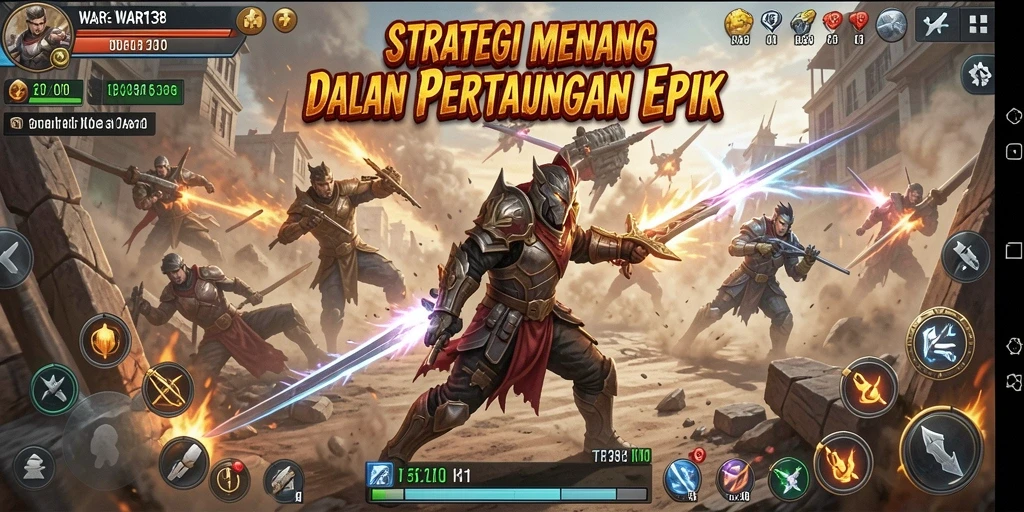 Gameplay mendebarkan dalam WAR138 dengan strategi yang tepat.